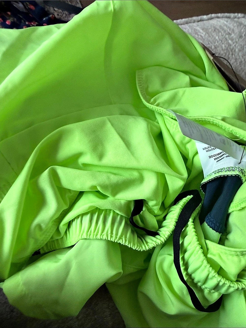 Nike Dri-FIT Challenger 5" Brief-Lined Running Shorts - SMALL - NWT Ghost Green